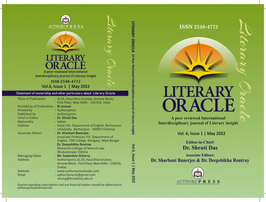 Literary Oracle Vol 6.1 May 2022